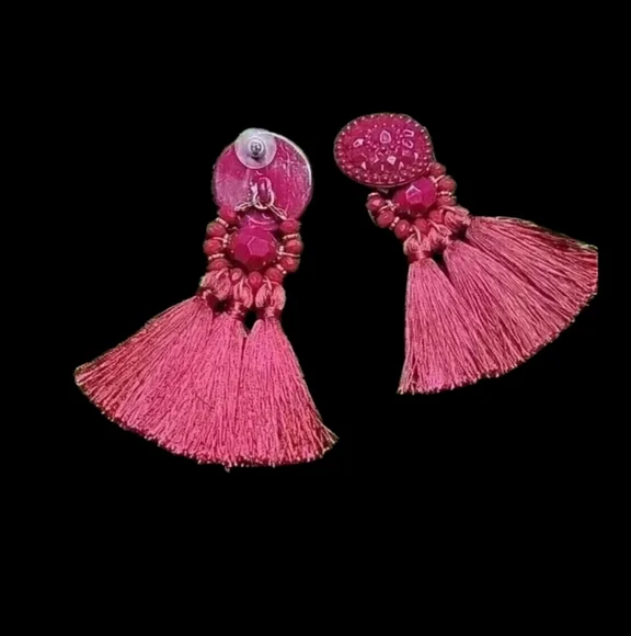 Tassel Earrings - Picture 3 of 3